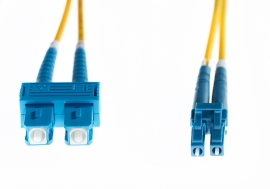 4Cabling 3M Lc-Sc Os2 Singlemode Fibre Optic Cable : Yellow (Fl.Os2Lcsc3M)