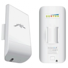 Ubiquiti AirMAX Nanostation Loco M 2.4GHz Indoor/Outdoor Cpe - Point-to-Multipoint(PtMP) Application - Includes PoE Adapter LOCOM2