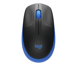 LOGITECH M190 WIRELESS MOUSE PLUG AND PLAY, 2.4GHZ NANO RECEIVER - BLUE - 1YR WTY 910-005914