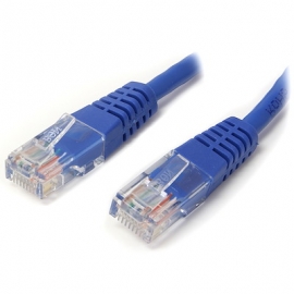 StarTech.com M45PATCH1BL 30.48 cm Category 5e Network Cable - First End: 1 x RJ-45 Male - Second End: 1 x RJ-45 Male - M45PATCH1BL