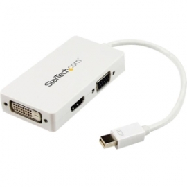 Startech Mini Displayport To Vga Dvi Hdmi Adapter 3 In 1 Mdp Converter Ideal For Macbook Pro Macbook
