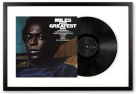 Vinyl Album Art Framed Miles Davis Greatest Hits SM-88985446121-FD