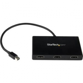Startech Mini Displayport To Triple Head Hdmi Multi Monitor Mst Hub - Displayport 1.2 Multi Stream
