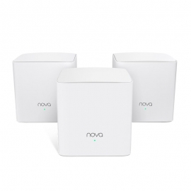 Tenda WholeHome Mesh WIFI: AC1200 Dualband (300+867)Mbps covers up to 3500 square feet (3-pack) MW5s(3-pack)