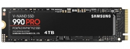 SAMSUNG (990 PRO) 4TB, M.2 INTERNAL NVMe PCIe SSD, 7450R/6900W MB/s, 5YR WTY MZ-V9P4T0BW