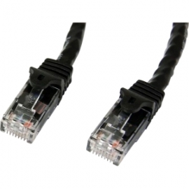Startech 10m Black Gigabit Snagless Rj45 Utp Cat6 Patch Cable - 10 M Patch Cord N6patc10mbk