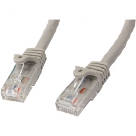 Startech 15m Gray Gigabit Snagless Rj45 Utp Cat6 Patch Cable - 15 M Patch Cord N6patc15mgr