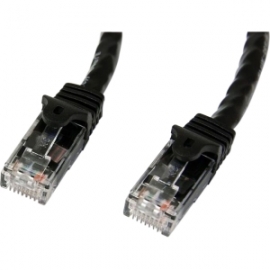 Startech 2m Black Gigabit Snagless Rj45 Utp Cat6 Patch Cable - 2 M Patch Cord - 2m Cat 6 Patch