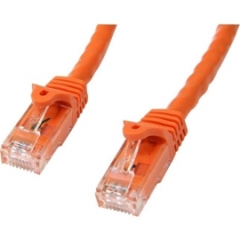 Startech 5m Orange Gigabit Snagless Rj45 Utp Cat6 Patch Cable - 5 M Patch Cord - Ethernet Patch