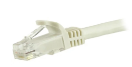 Startech Cable - White Cat6 Patch Cord 7.5 m CAT6 Patch Cable | Snagless | 100% Copper Wire | White | ETL VerifiedN6Patc750Cmwh