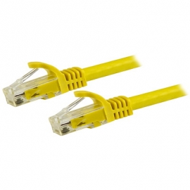STARTECH.COM 7.5M CAT6 CABLE, RJ45 PATCH CORD, SNAGLESS, 650MHz 100W, YELLOW, LTW N6PATC750CMYL