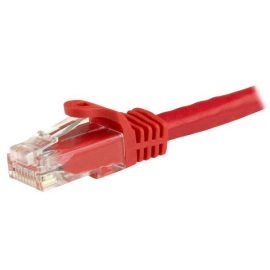 Startech Cable - Red Cat6 Patch Cord 7.5 m CAT6 Patch Cable | Snagless | 100% Copper Wire | Red | ETL Verified N6Patc750Cmrd