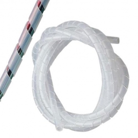 4cabling Spiral Binding Cable Wrap - 30.5m X 12mm: Natural Ksp-12
