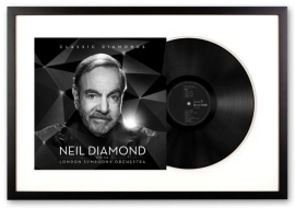 Vinyl Album Art Framed Neil Diamond - Classic Diamonds with the London symphony orchestra - Double UM-3509719-FD