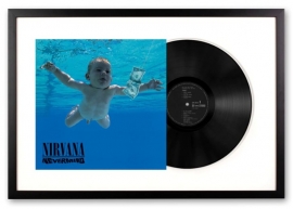 Vinyl Album Art Framed Nirvana Nevermind - UM-4244251-FD