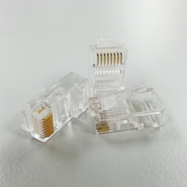 Generic Network Connector: Rj45 Head Plug X 10