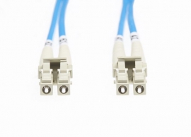 4Cabling 10M Sc-Sc Om1 Fibre Optic Cable Duplex Lszh Patch Leads. Blue Fl.Om1Scsc10Mb