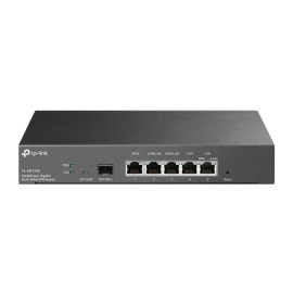 TP-Link SafeStream Gigabit Multi-WAN VPN Router, 1 Gigabit SFP WAN Port, 1 Gigabit RJ45 WAN Port, 2 Gigabit WAN/LAN RJ45 Ports, 2 Gigabit RJ45 LAN port, 5- ER7206