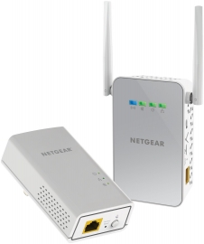 Netgear Plw1000 Powerline Wifi 1000 Bundle (1 X Pl1000, 1 X Plw1000 Access Point) Plw1000-100aus