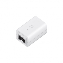 Ubiquiti 24 V Dc PoE Adapter, Surge And Clamping Protection, Maximum Surge Discharge, Ac Cable With Earth Ground, White POE-24-7W-G-WH