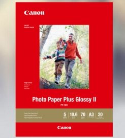 Canon Pp301a3 20 Sheets 265 Gsm Photo Paper Plus Glossy Ii Pp301a3
