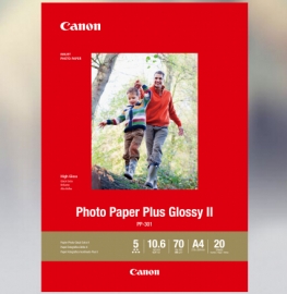 Canon Pp301a4 20 Sheets A4 265 Gsm Photo Paper Plus Glossy Ii Pp301a4