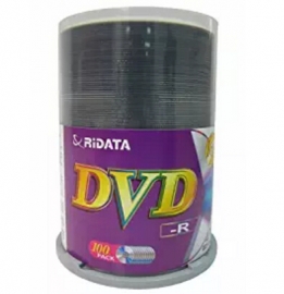 Ritek 16x Dvd-r: 4.7gb Spindle 100pc Printable R16xdvd-r-100