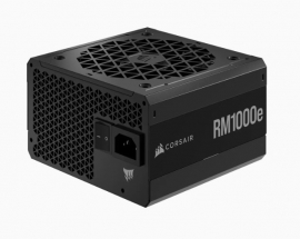 Corsair Power Supply: 1000W 2022 RME 80+ Gold Fully Modular 120mm Fan RM1000e