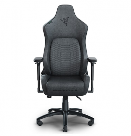 Razer Iskur Dark Gray Fabric-Gaming Chair With Built In Lumbar Support RZ38-02770300-R3U1