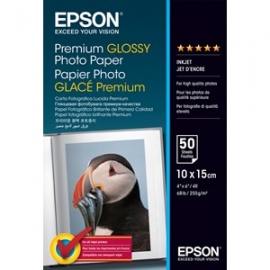 Epson Premium Glossy Photo Paper - Pgpp 4x6 50 Sheets 255gsm/ 2 C13s041729