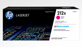 HP 212X MAGENTA HIGH YIELD TONER - APPROX 10K PAGES - FOR M554, M555, M558 SERIES W2123X