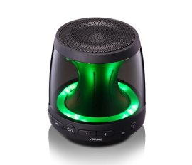 LG PH1 Bluetooth Speaker (BLACK)- LED Mood Lighting, Speaker Phone, Aux in, Built in Microphone