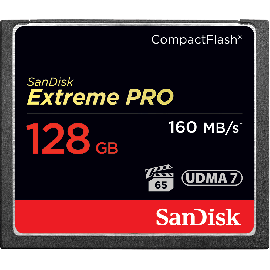 Sandisk Extreme Pro Cf Vpg65 Udma 7 160Mb/ S R 150Mb/ S W 4X6 Lifetime Limited Sdcfxps-128G-X46