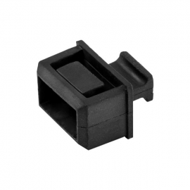 Startech Sfp Dust Cover - 10 Pack - Black - Sfp Port Cover - Fiber Optic Dust Caps - Sfp Plug -