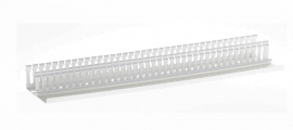 4cabling Slotted Cable Ducting - 2m Length 45 X 45mm: White Kdl-2lwe