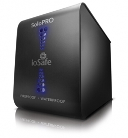 Iosafe Solo Pro 6tb Fireproof & Waterproof Esata/ Usb 3.0 Hdd - For Smb/ Sme, 1y Hardware Wty &