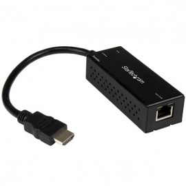 Startech Hdbaset Extender Kit With Compact Transmitter - Hdmi Over Cat5 - Up To 4k - Extend Hdmi Video Over Cat5 Cabling Up To 230 Feet Away St121hdbtdk