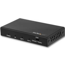 STARTECH.COM 2 PORT HDMI SPLITTER - 4K 60HZ - 1X2 WAY HDMI 2.0 SPLITTER 2 YR ST122HD202
