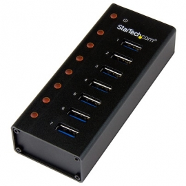 STARTECH.COM 7 PORT USB3.0 HUB, METAL, MOUNT, 2YR (ST7300U3M)