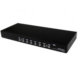 Startech 8 Port 1u Rackmount Usb Kvm Switch Kit With Osd And Cables - Rack Mount Kvm - Vga Kvm