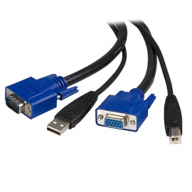 STARTECH.COM 1.8M 2-IN-1 USB KVM CABLE - USB VGA KVM CABLE LIFETIME WARR SVUSB2N1_6