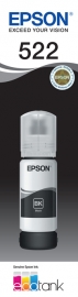 Epson 522 Black Ink Bottle - Et-2710 C13t00m192