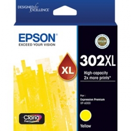 Epson 302xl Yellow Ink Claria Premium - Xp-6000 C13t01y492