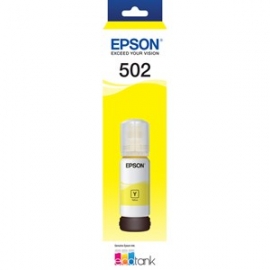 Epson T502 Yellow Ink Bottle - Et-2700 Et-2750 Et-3700 Et-4750 C13t03k492