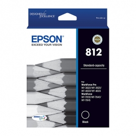 Epson 812 - Std Capacity DURABrite Ultra - Black Ink Cartridge C13T05D192