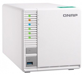 Qnap Ts-328 3-bay Nas Arm Quad-core 1.4ghz 2gb Ddr4 Ram 2.5"/ 3.5" Sata Hdds 2xusb3.0 1xusb2.0