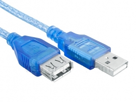 Generic USB AM-AF-3M USB 2.0 Cable: 3M AM-AF Extension (USB AM-AF-3M)