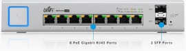 Ubiquiti Unifi Switch 8-port Poe Gigabit Lan With Sfp 150w Wall Mounting ( Uap-iw Compatible ) Us-8-150w