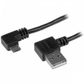 Startech 2m 6 Ft Right Angle Micro-usb Cable Usb2aub2ra2m