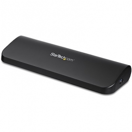 STARTECH.COM USB3.0 DOCK, DUAL DISPLAY, HDMI(1), DVI(1), VGA(1), USB(3), RJ45, 3YR USB3SDOCKHDV